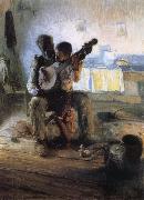 Henry Ossawa Tanner The Banjo Lesson oil on canvas